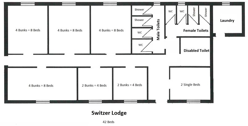 Switzer Lodge Floorplan